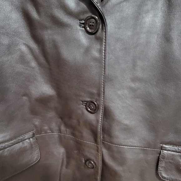 Genuine Leather Jacket - Picture 4 of 7